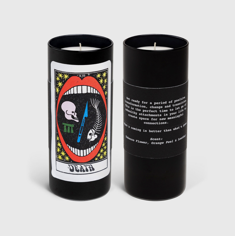 Death Tarot Candle