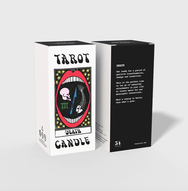 Death Tarot Candle
