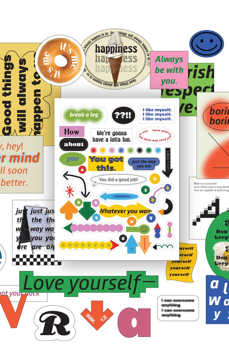 In the Mood Lettering Sticker Pack