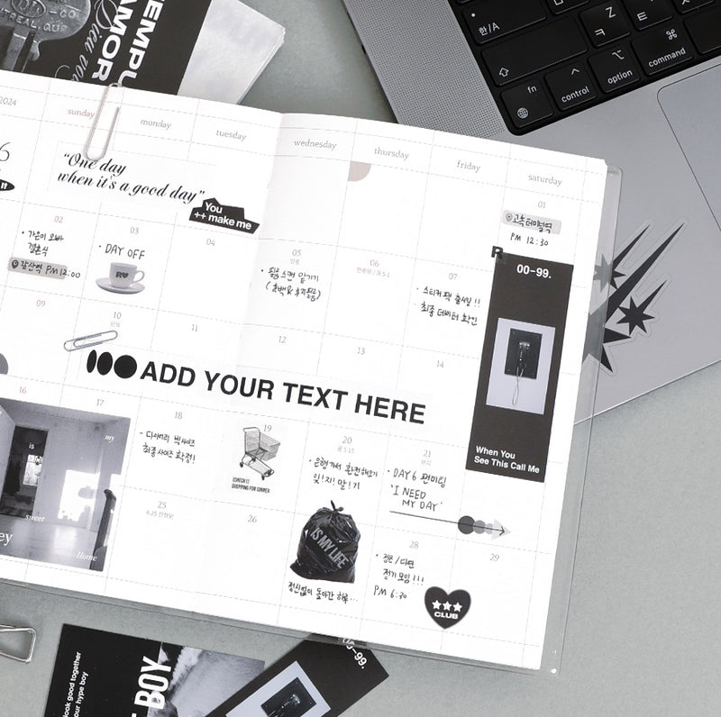 Piece of Mono Postcard & Sticker Pack