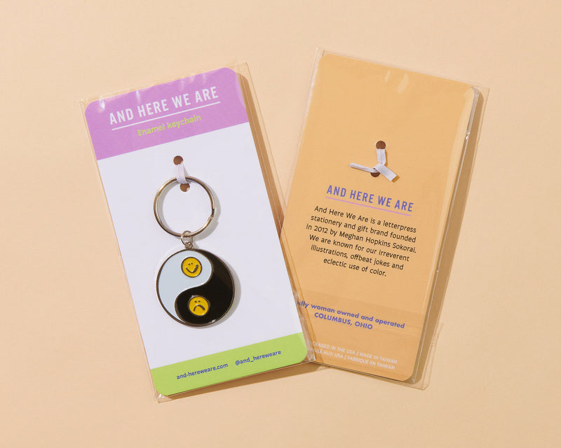 Yin Yang Keyring