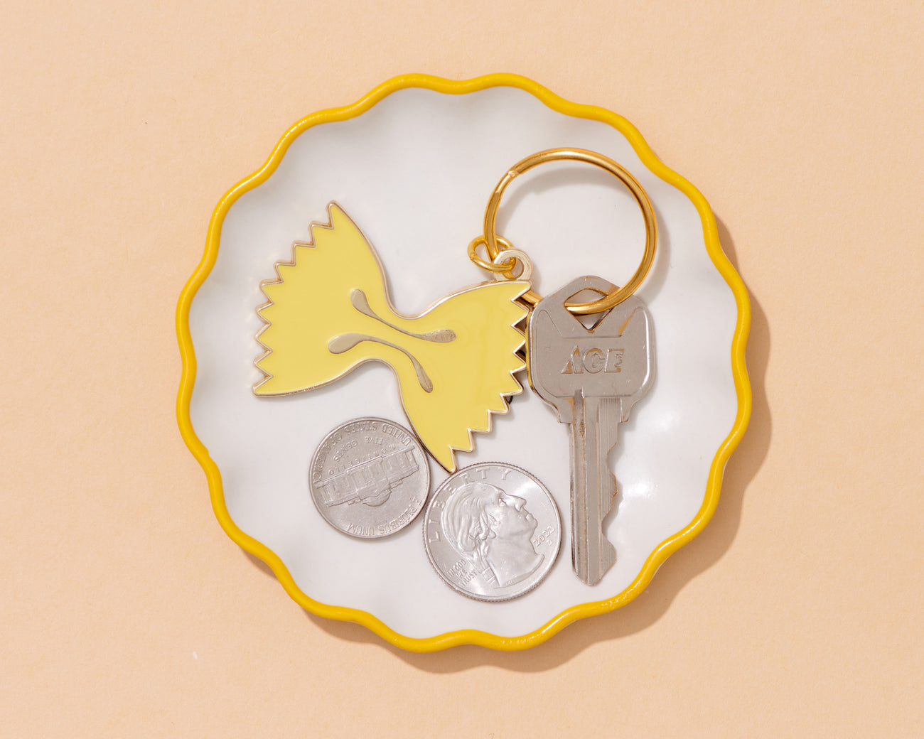 Farfalle Keyring