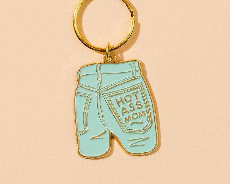 Mom Jeans Keyring