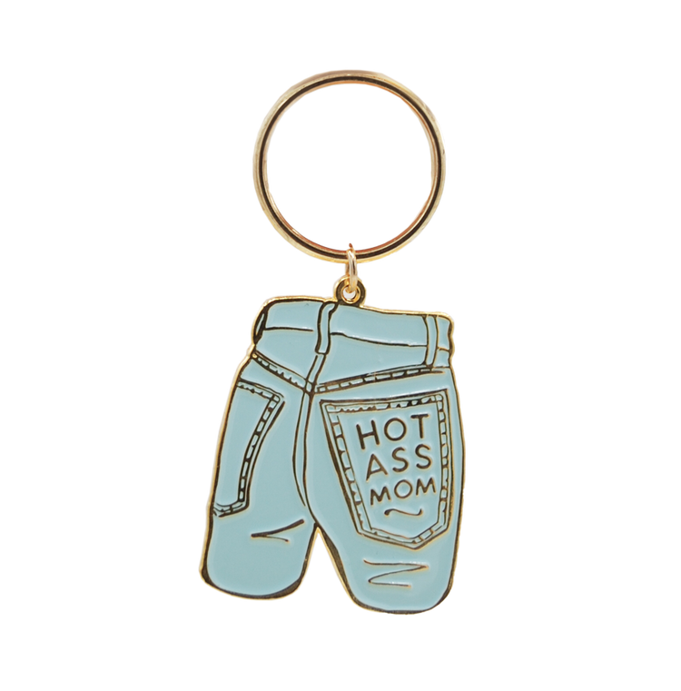 Mom Jeans Keyring