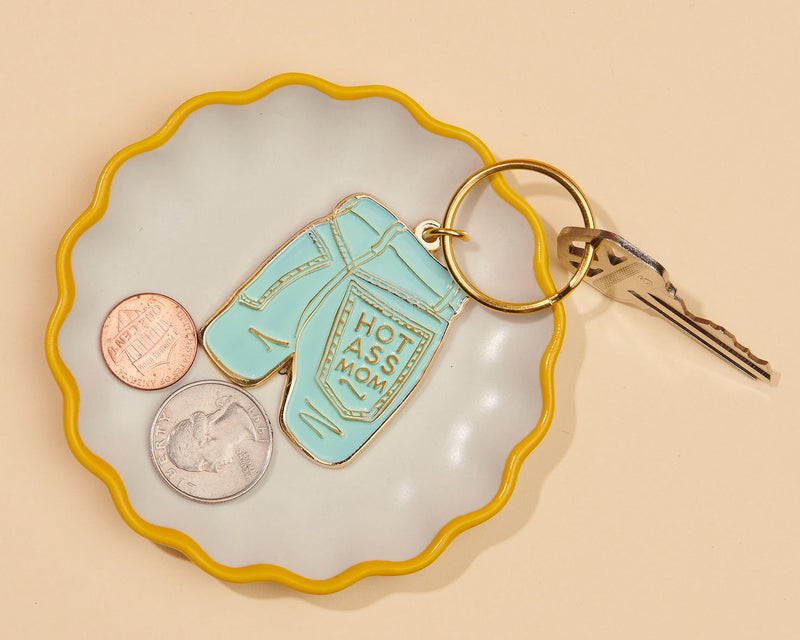 Mom Jeans Keyring