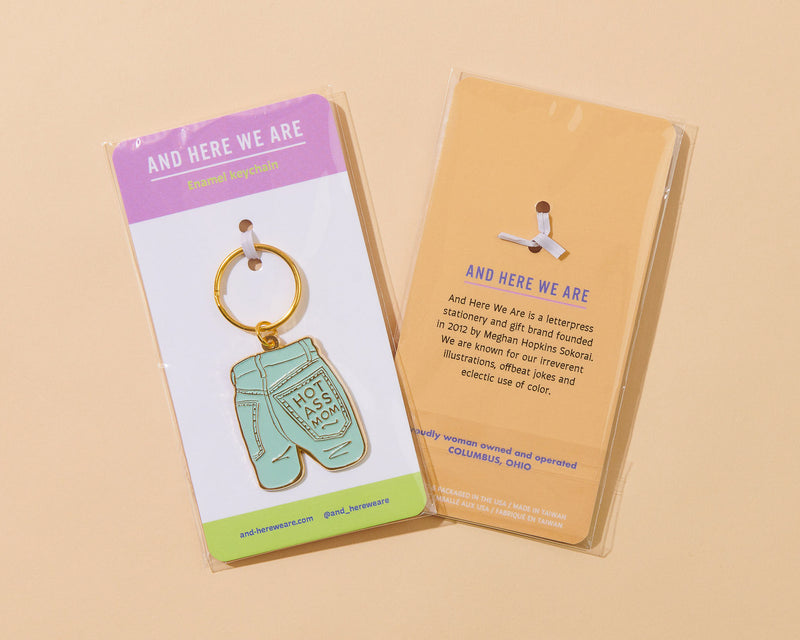 Mom Jeans Keyring