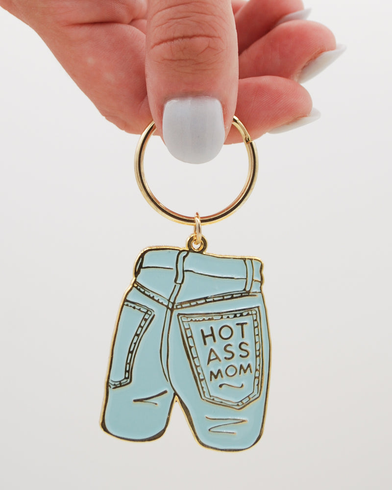 Mom Jeans Keyring