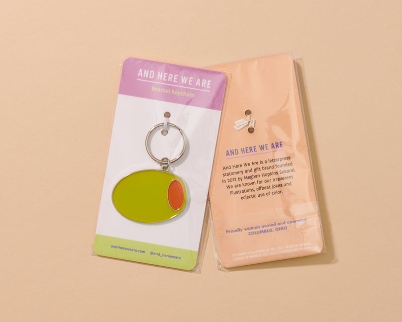 Olive Keyring