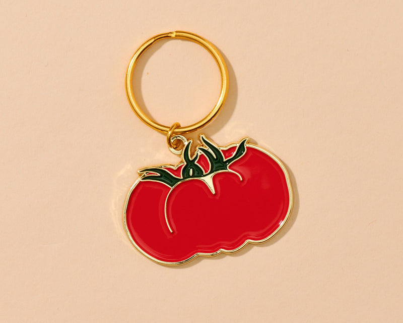 Tomato Keyring