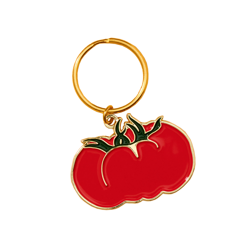 Tomato Keyring