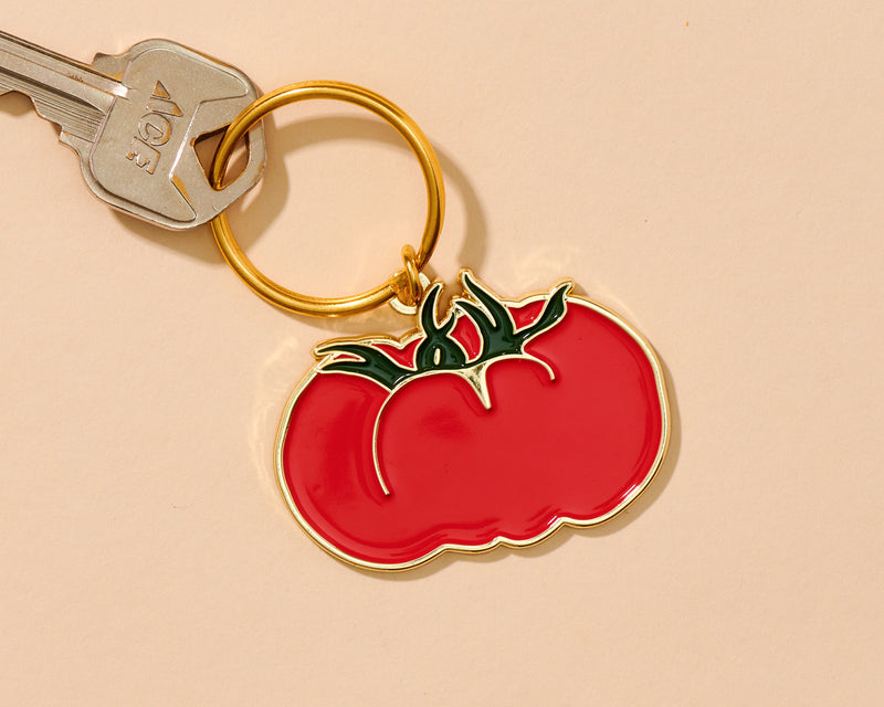 Tomato Keyring