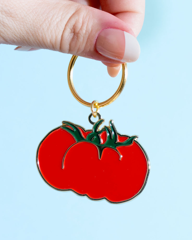 Tomato Keyring