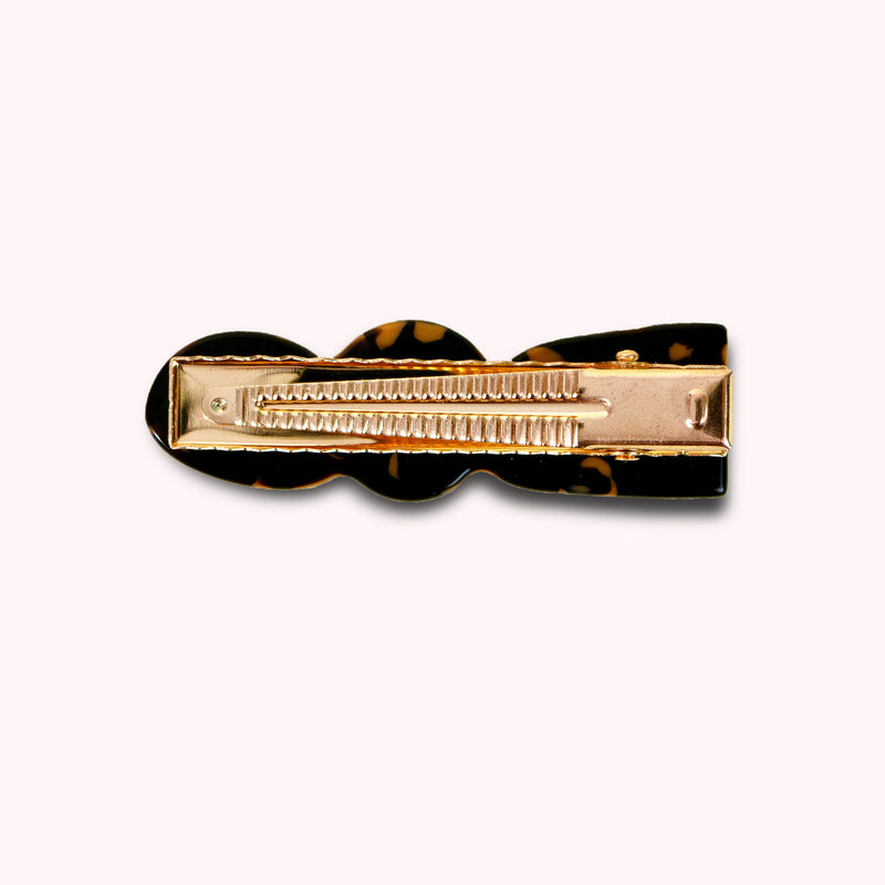 Billie Alligator Clip Set in Leopard PRE-ORDER