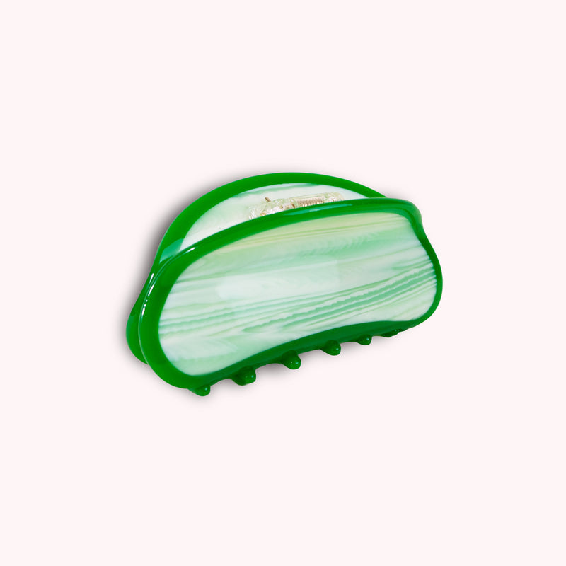 Luella Medium Hair Claw in Lime PRE-ORDER