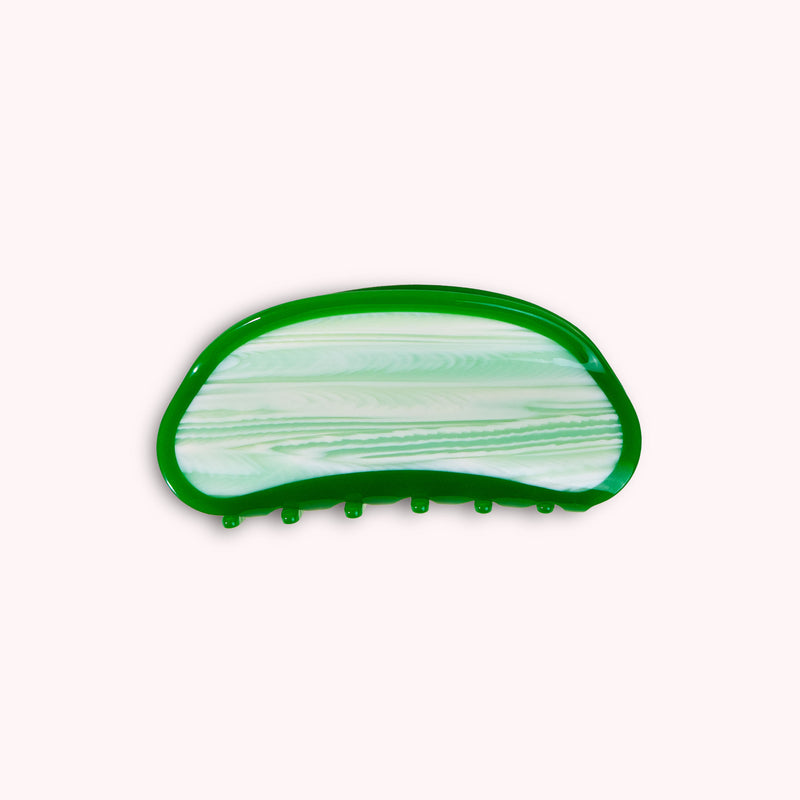 Luella Medium Hair Claw in Lime PRE-ORDER
