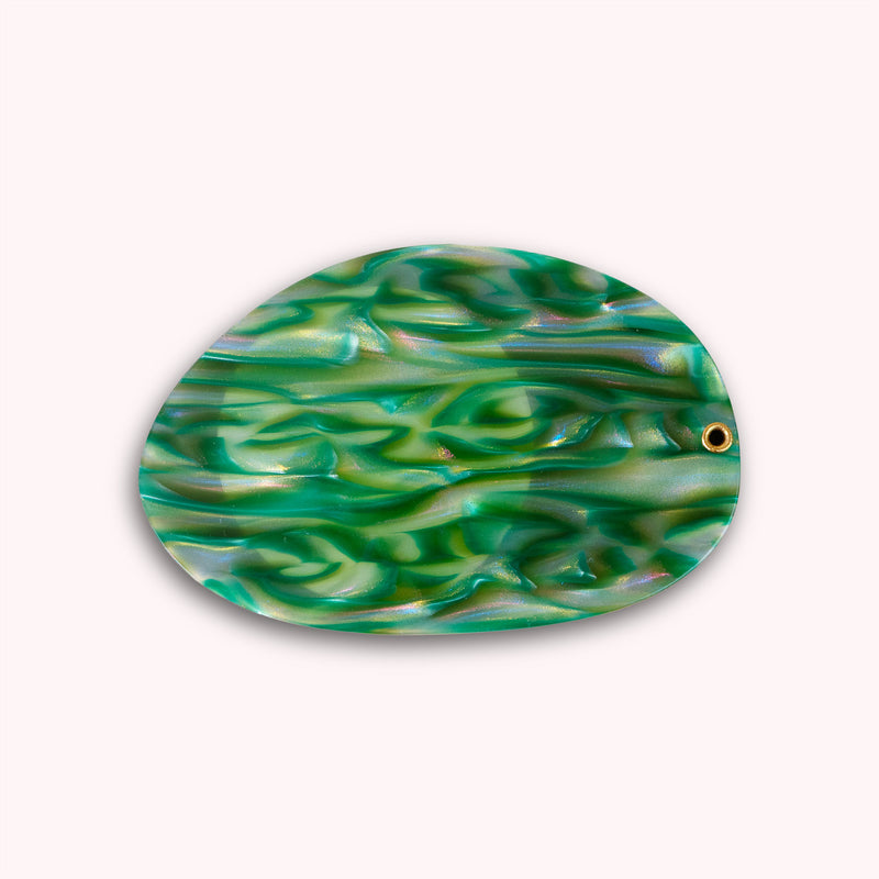 Lottie Mirror in Blue / Malachite PRE-ORDER