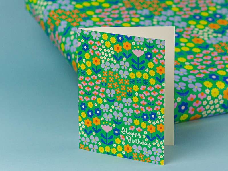 Birthday Meadow Card