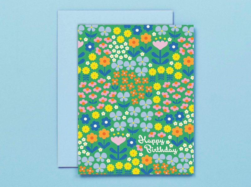 Birthday Meadow Card
