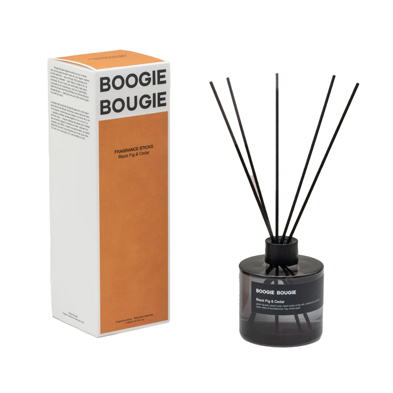 Black Fig & Cedar Fragrance Sticks - 200ml