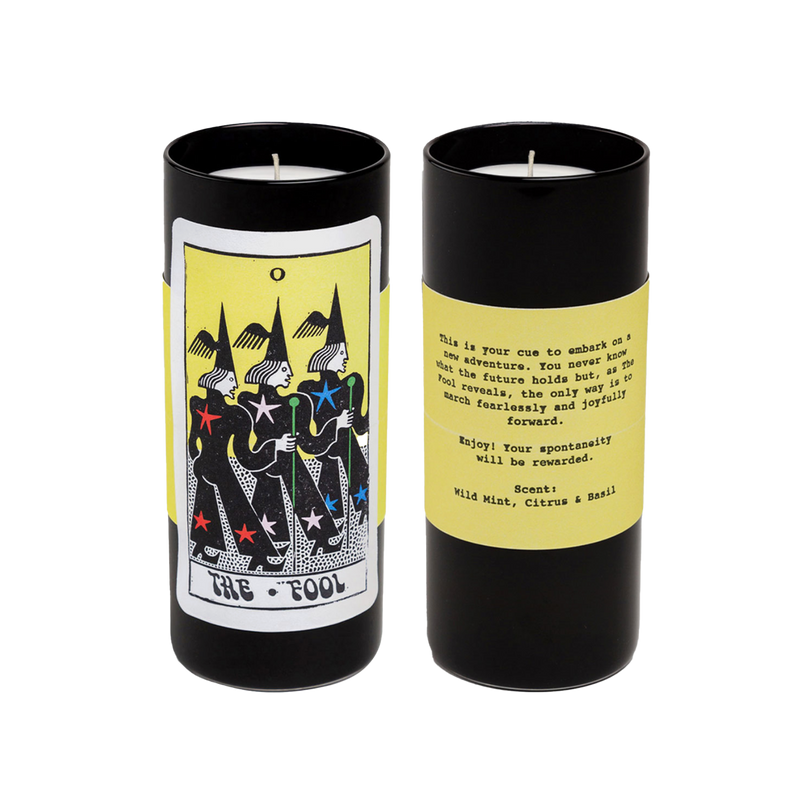 The Fool Tarot Candle