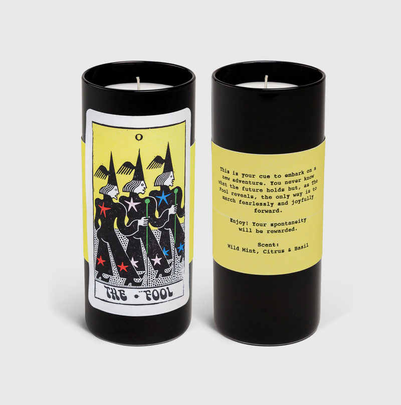 The Fool Tarot Candle