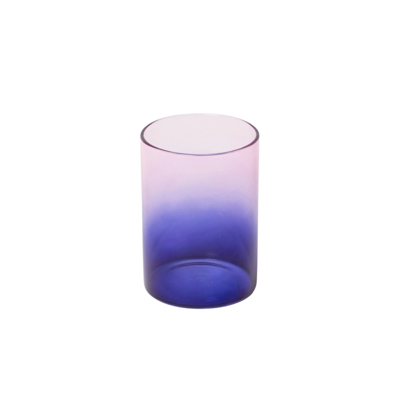 Gradient Two Tone Glasses Set of 2