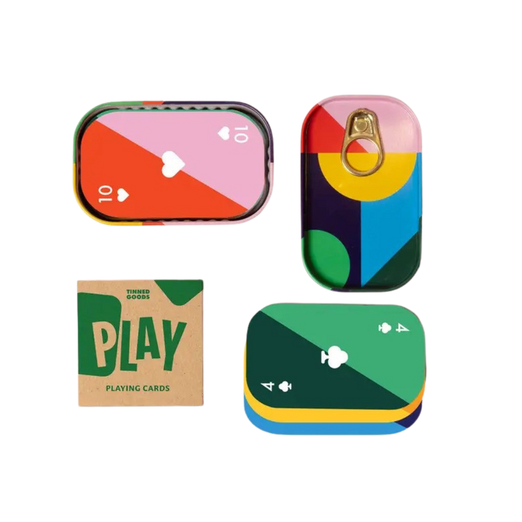 Tinned Goods Playing Cards