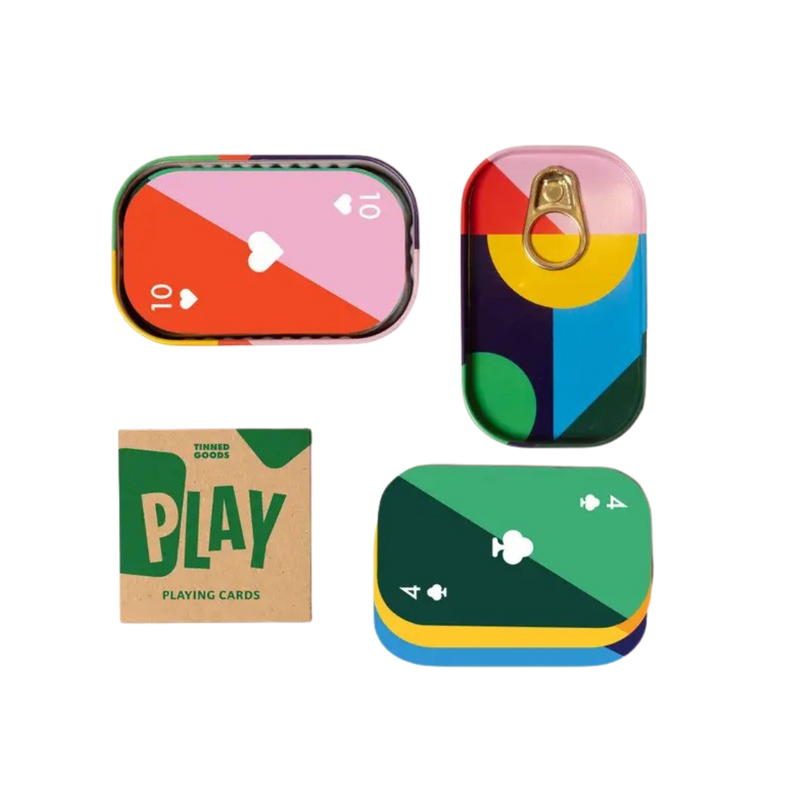 Tinned Goods Playing Cards