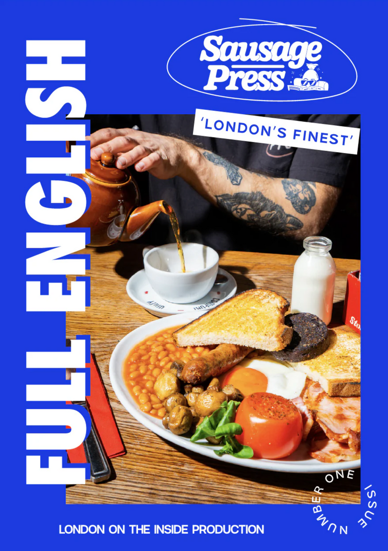 London's Best Full English Breakfast Zine