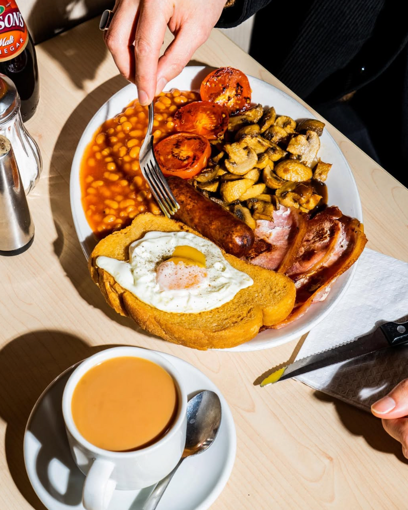 London's Best Full English Breakfast Zine