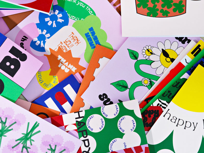 Good Thanks Paper - Shapes Thank You Card