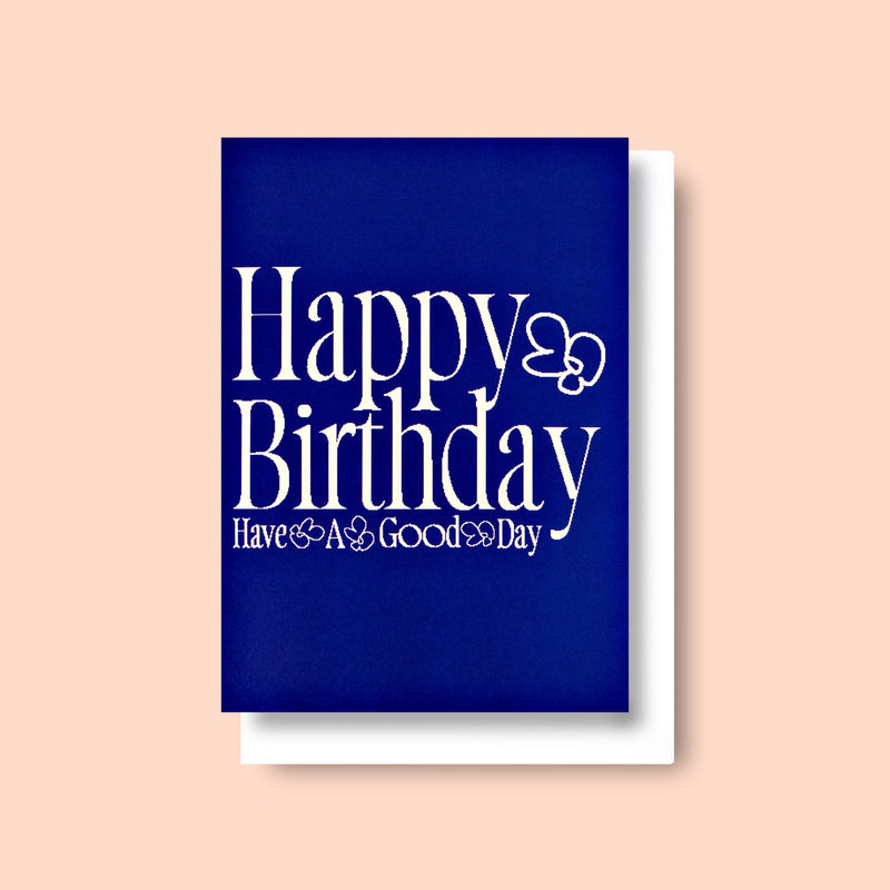 Good Thanks Paper - Good Birthday Card