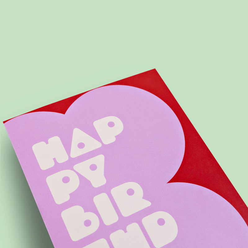 Good Thanks Paper - Bubble Birthday Card