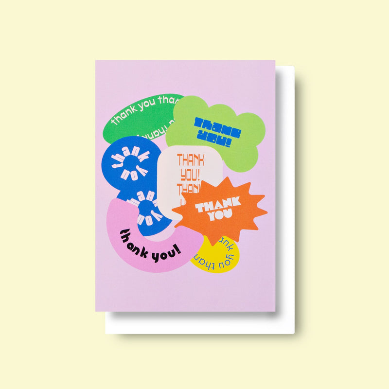 Good Thanks Paper - Shapes Thank You Card