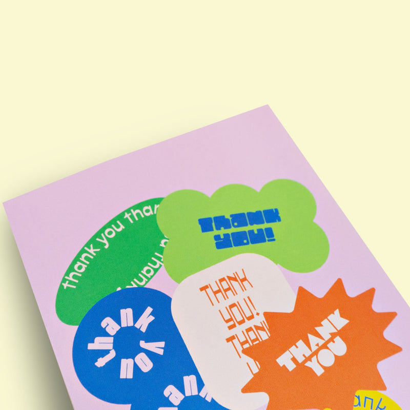 Good Thanks Paper - Shapes Thank You Card