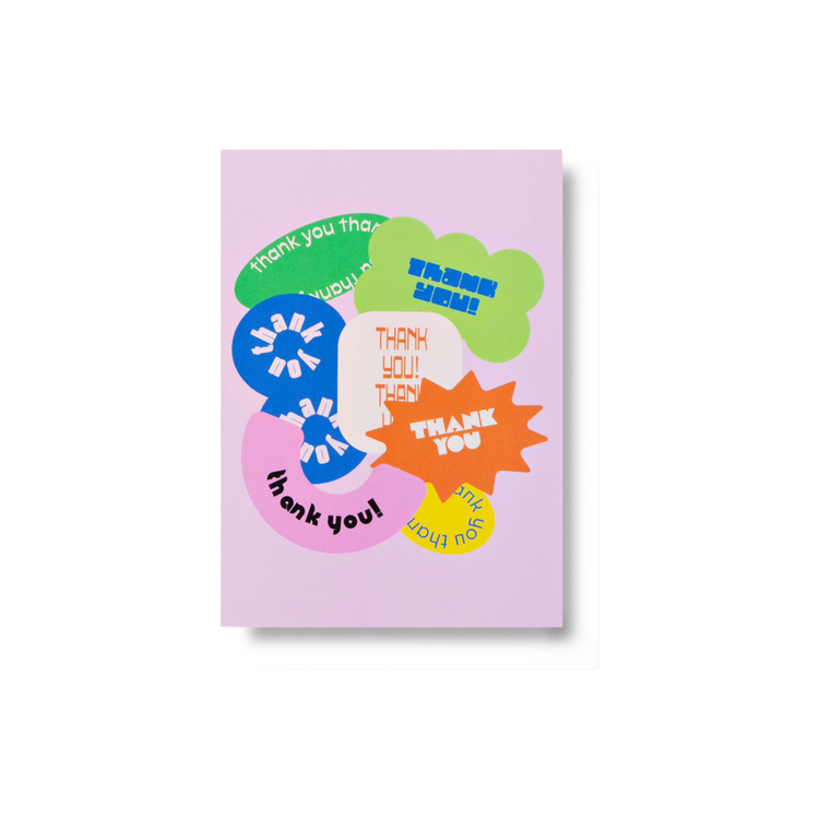 Shapes Thank You Card