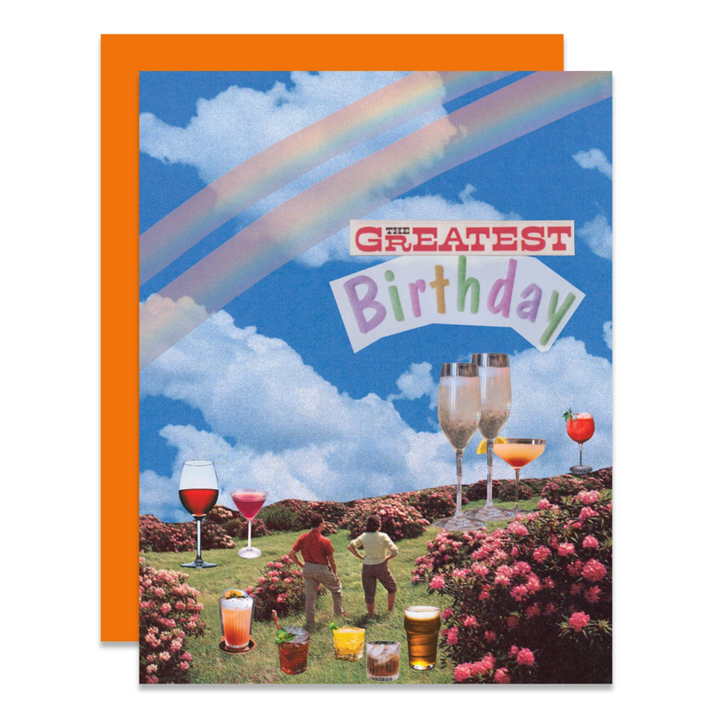 Greatest Birthday Collage Card