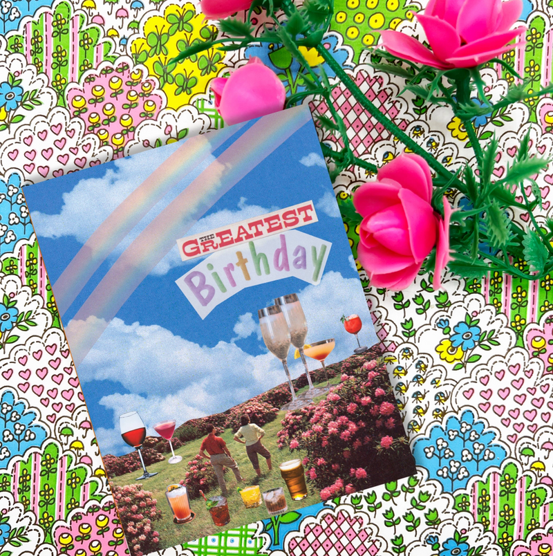 Greatest Birthday Collage Card