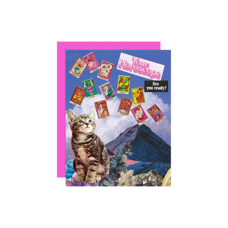Horoscope Birthday Collage Card