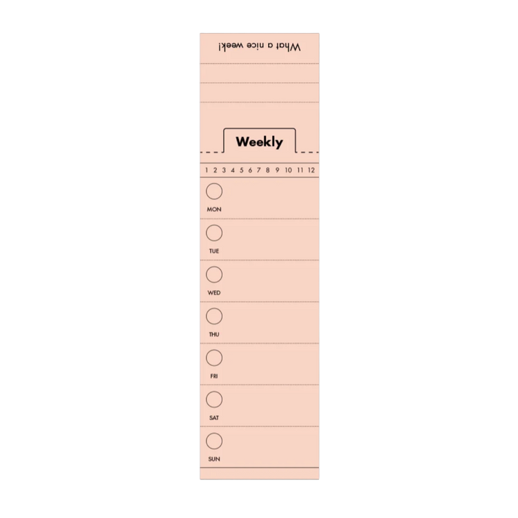 Happier Memo Tag - Weekly