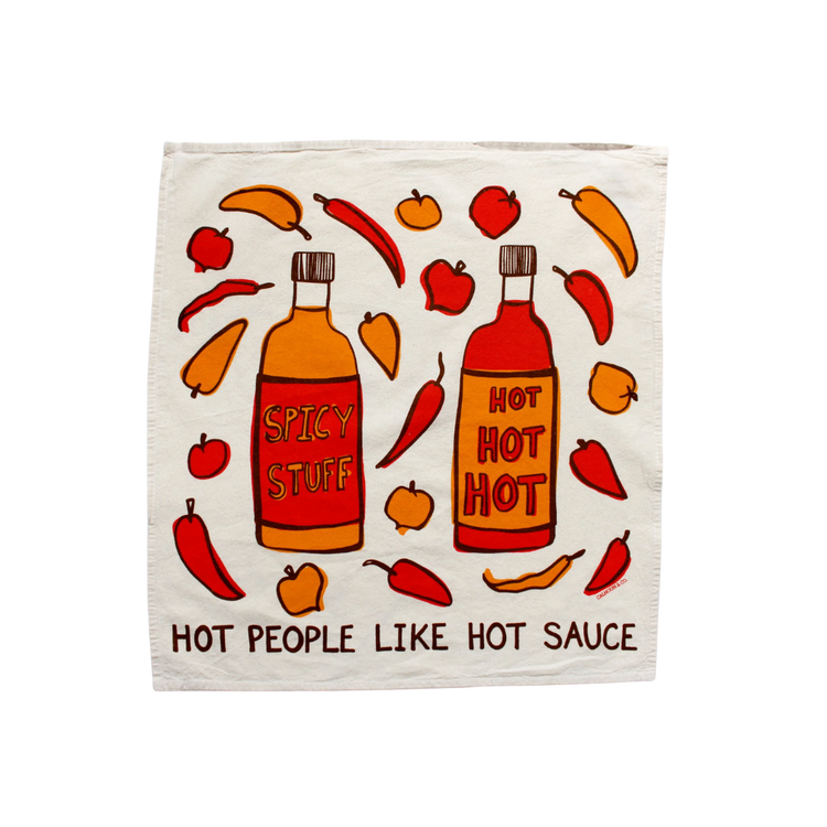 Hot Sauce Tea Towel