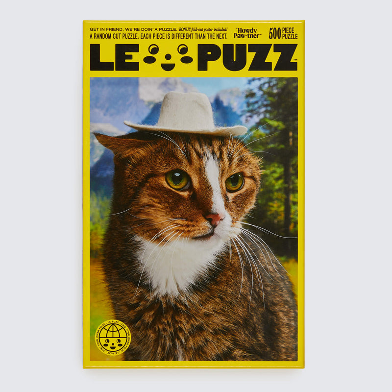 Howdy Paw-Tner 500 Piece Puzzle
