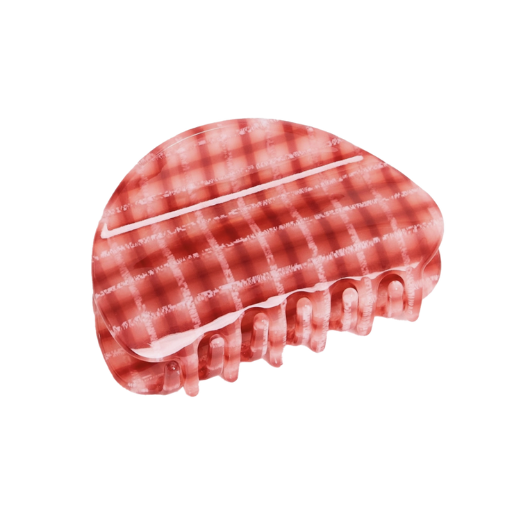 Juno Claw in Red Plaid