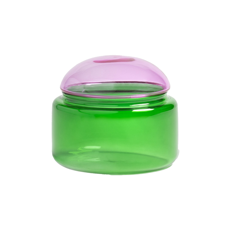 Jar puffy green