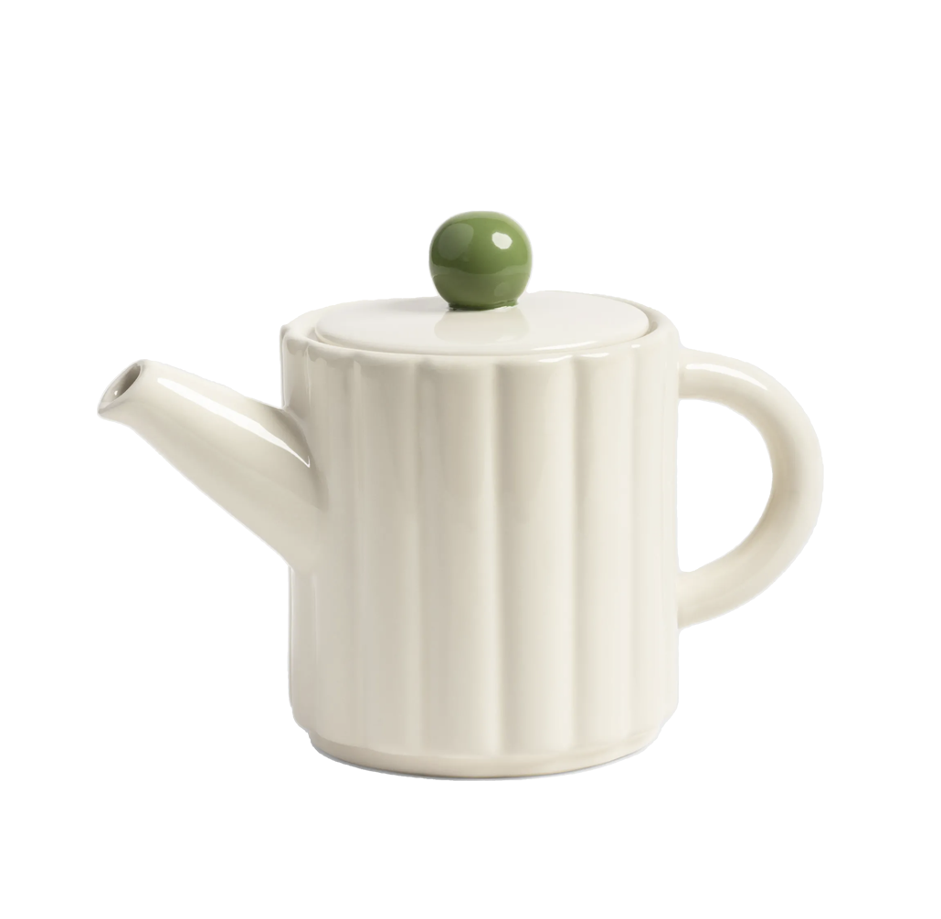 Teapot Tube Off White