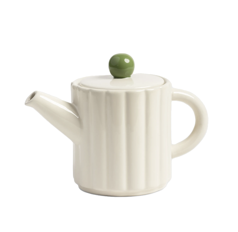 Teapot Tube Off White