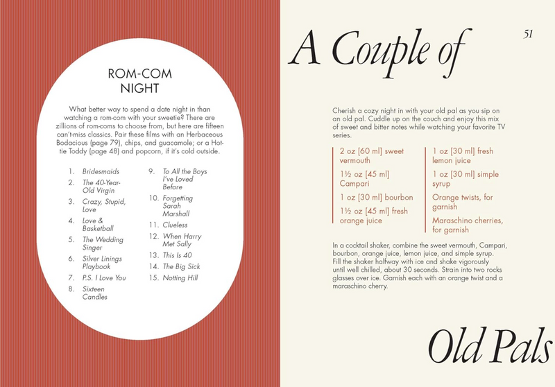 Kindred Spirits: Cocktails for Two Book