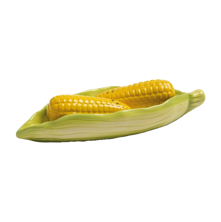 Corn Salt + Pepper Shaker Set