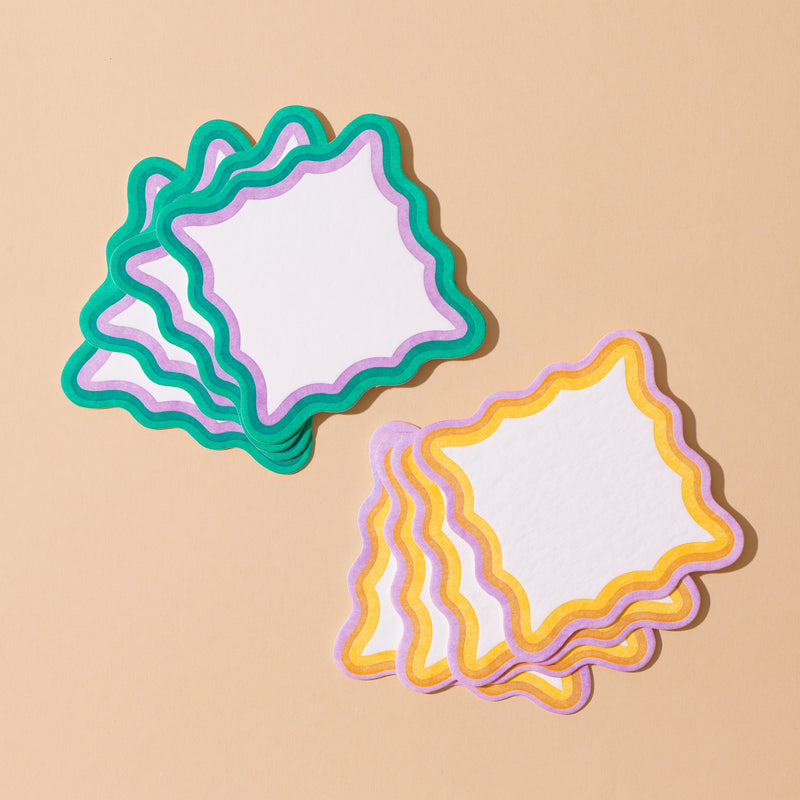 Teatime Scalloped Coasters