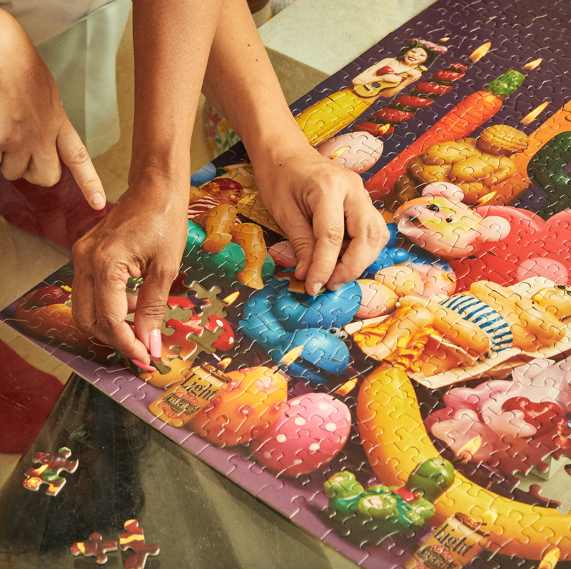 Lighten Up 500 Piece Puzzle